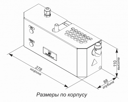 Выпариватель конденсата UNISPLIT CEE-120 (аналог RITTAL SK 3301.500)