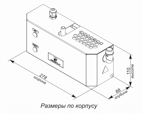 Выпариватель конденсата UNISPLIT CEE-120 (аналог RITTAL SK 3301.500)